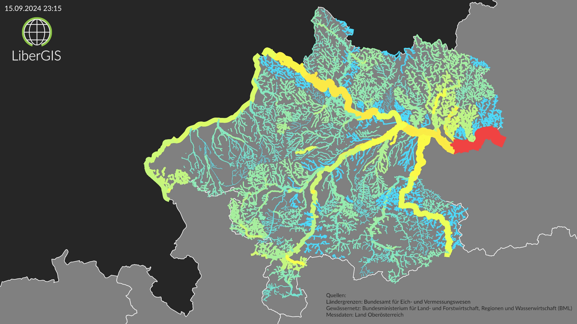 Visualization of 2024 flooding